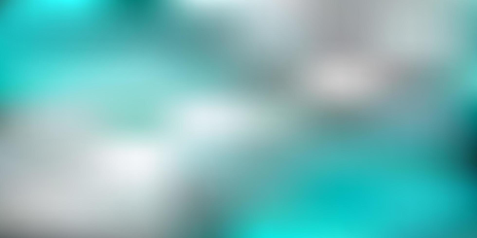 Light blue, green vector abstract blur layout.