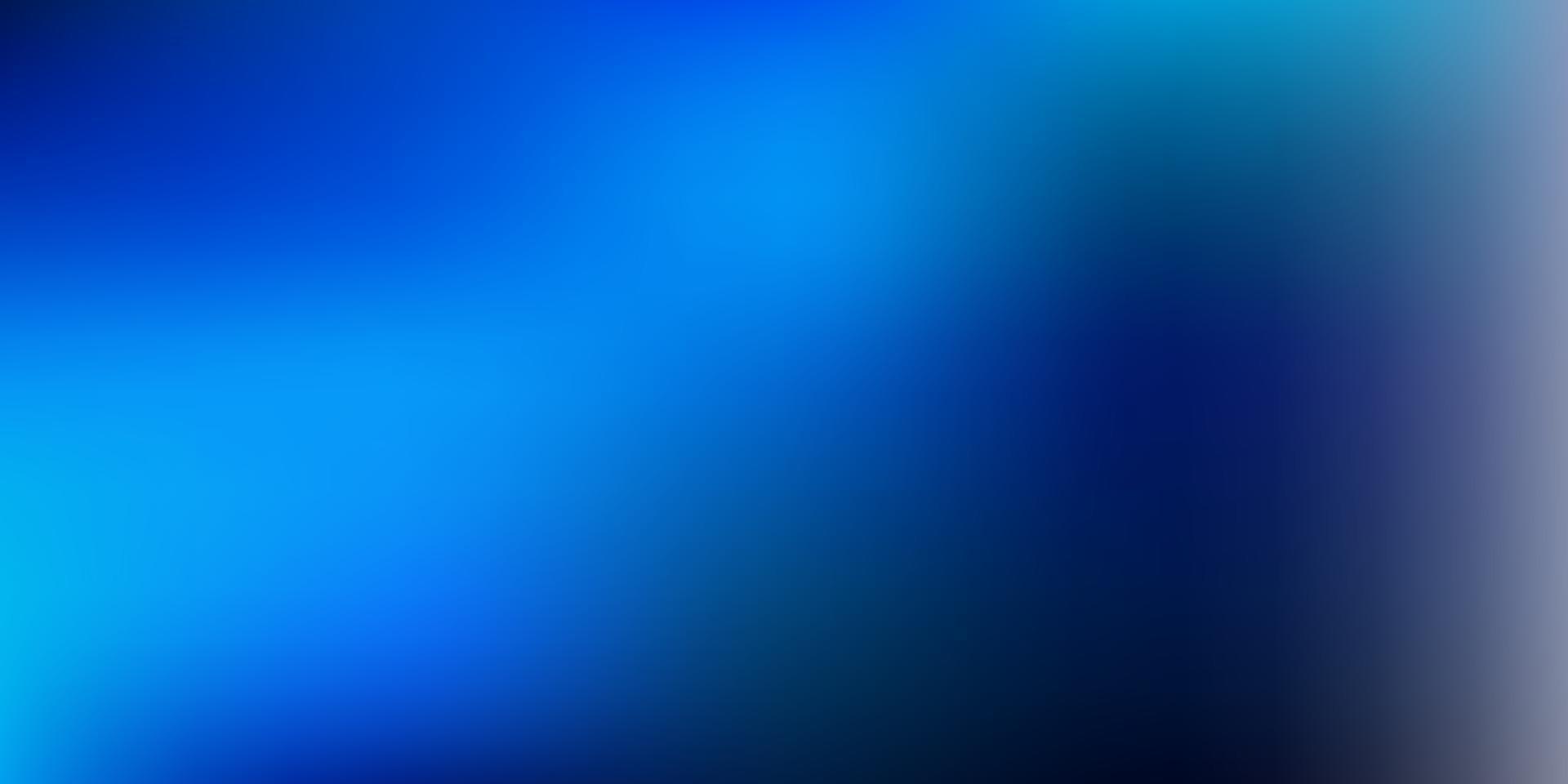 Plantilla de desenfoque abstracto de vector azul oscuro.