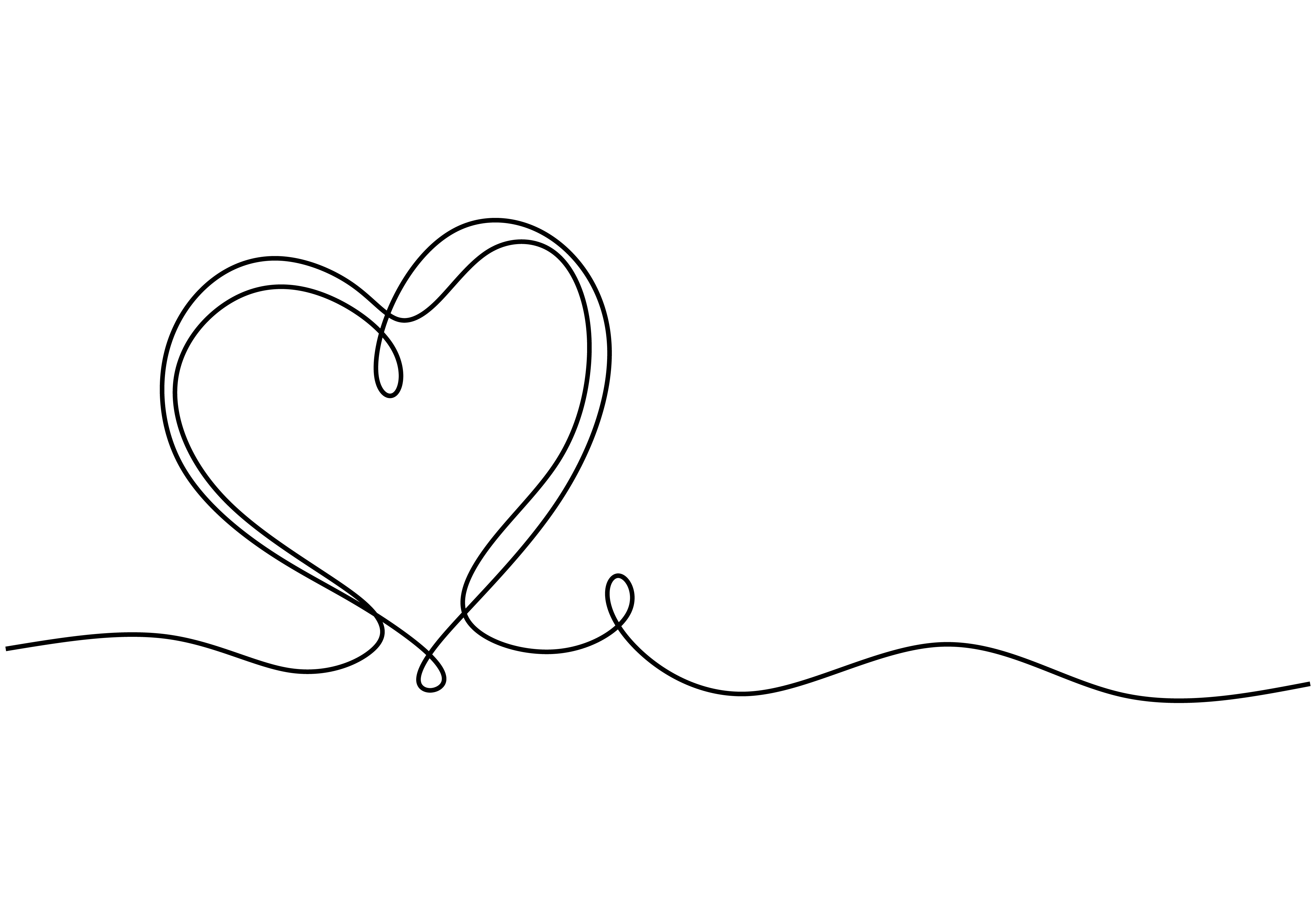 Heart scribble drawing. Continuous one line, hand drawn sketch vector  illustration. Minimalism design for banner, background, and poster. Romantic  and love symbols. 1958725 Vector Art at Vecteezy