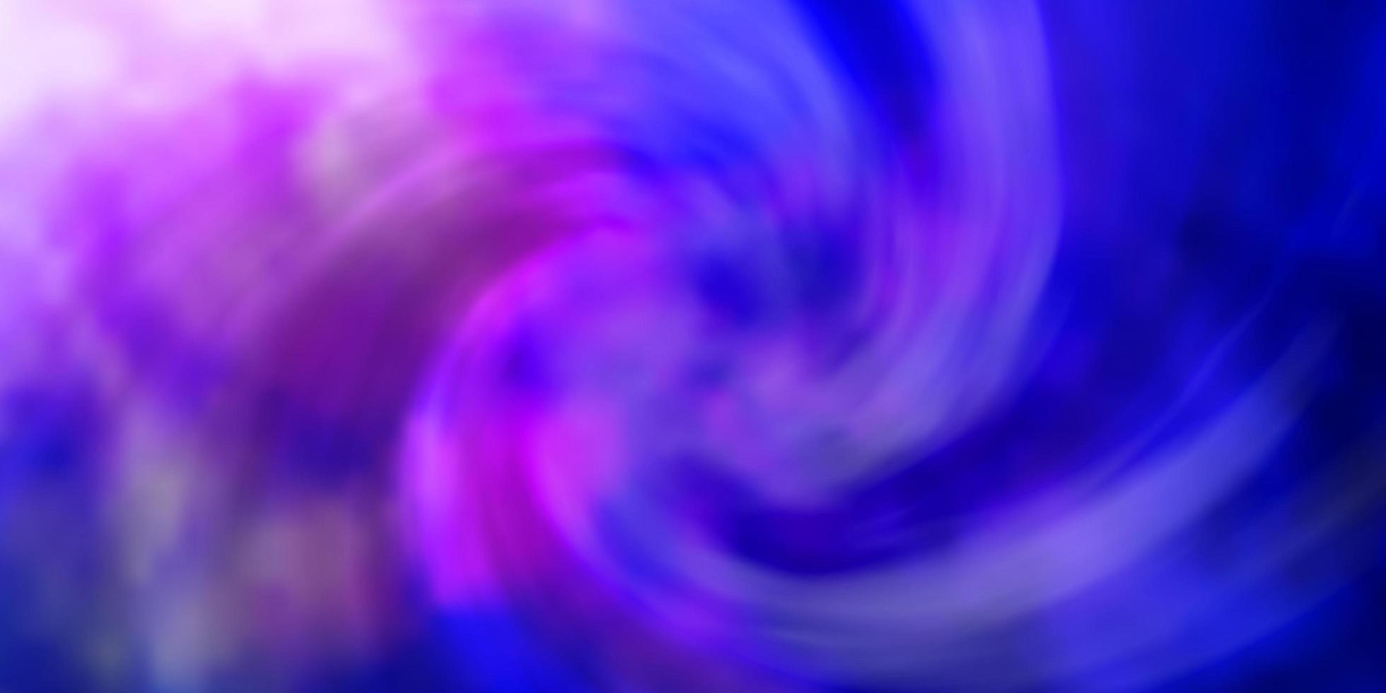Dark Pink, Blue vector backdrop with cumulus.