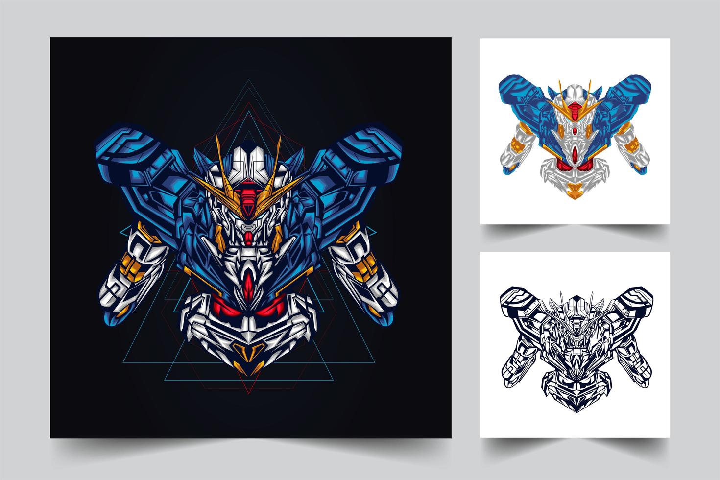 Gundam Vector Art, Icons, and Graphics for Free Download