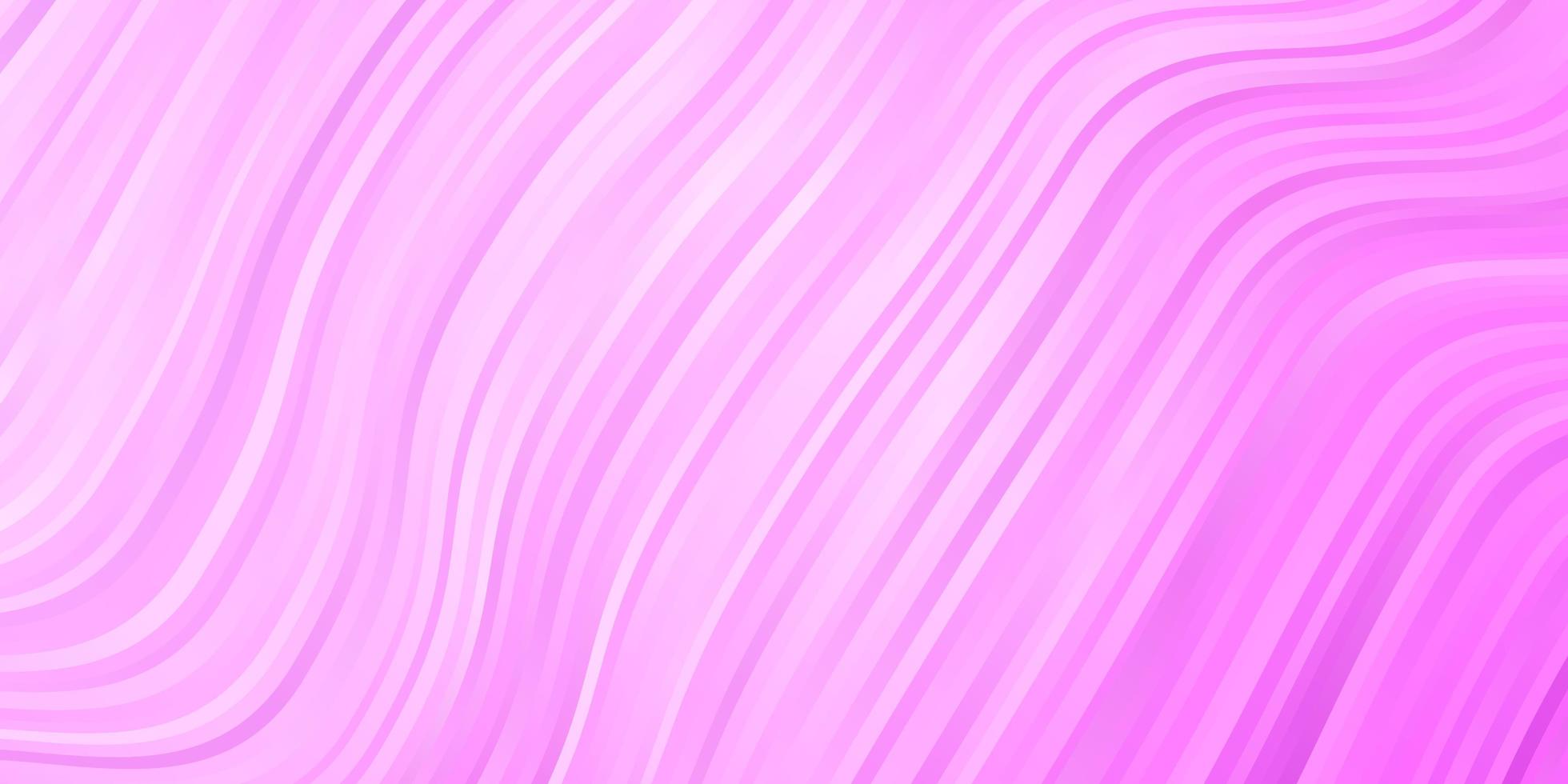 Telón de fondo de vector rosa claro con arco circular.