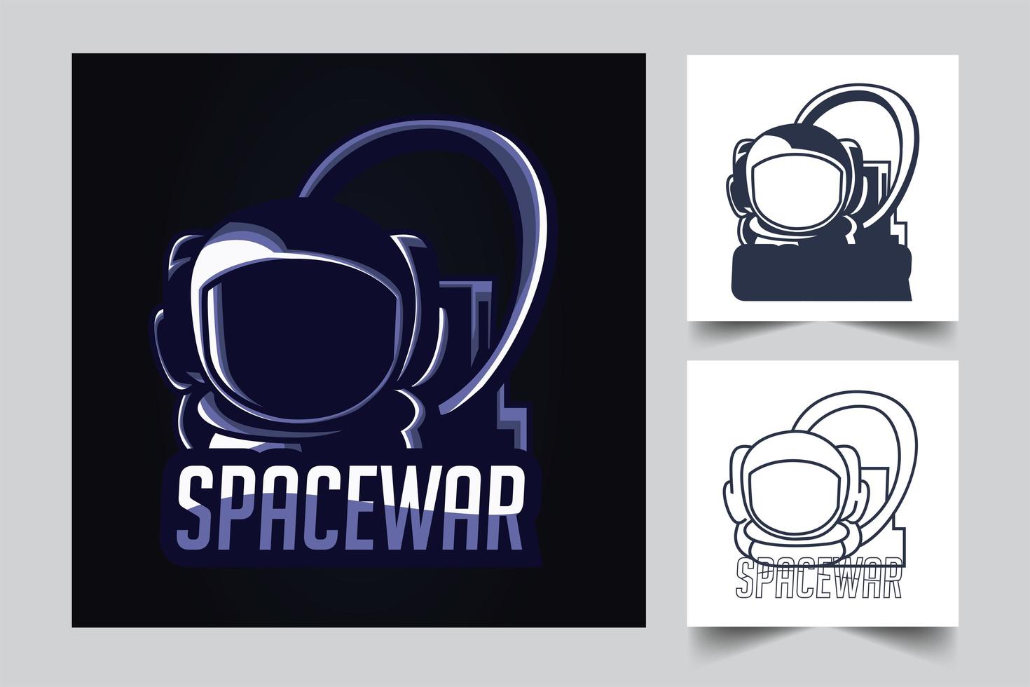 astronaut space artwork illustration vector