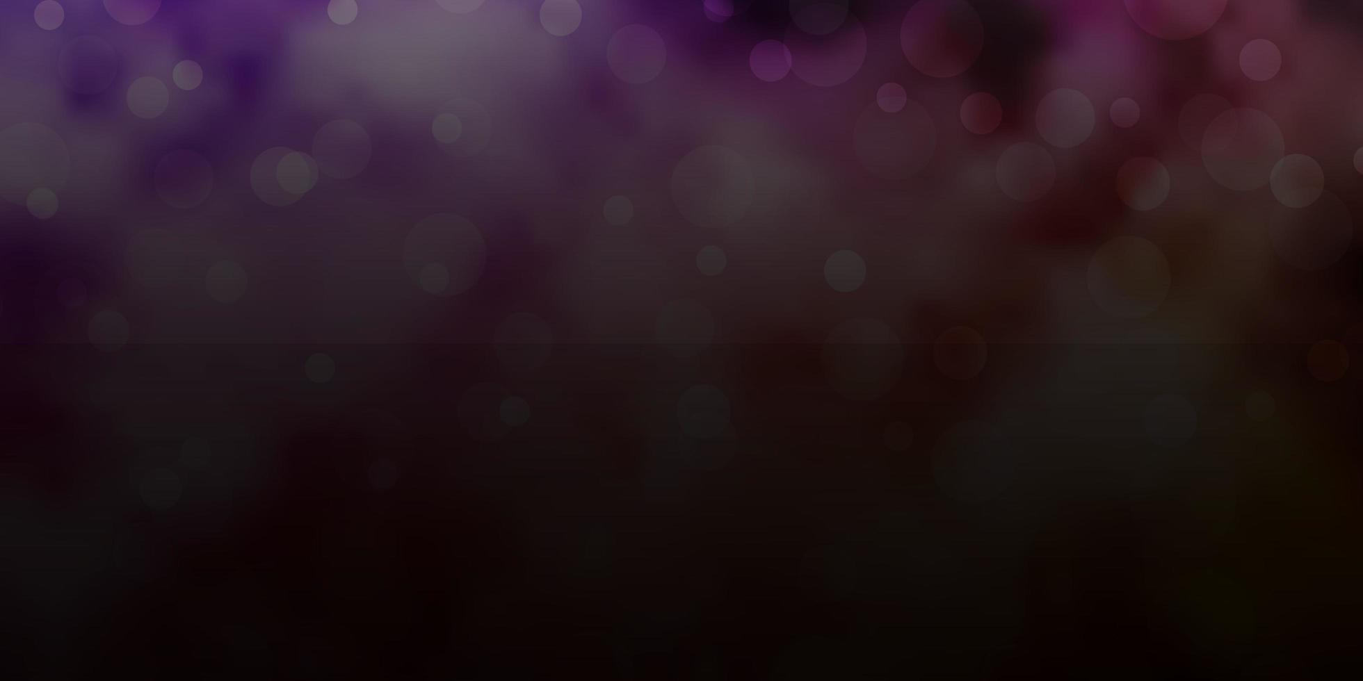 Light Purple, Pink vector texture with disks.