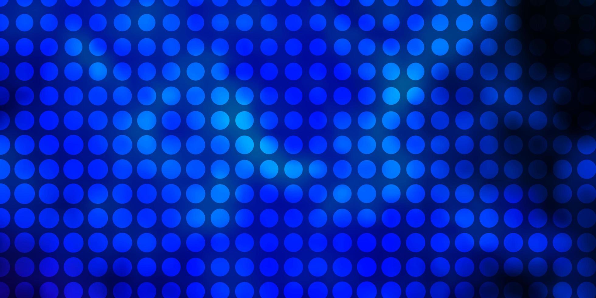 Dark Pink, Blue vector background with circles.