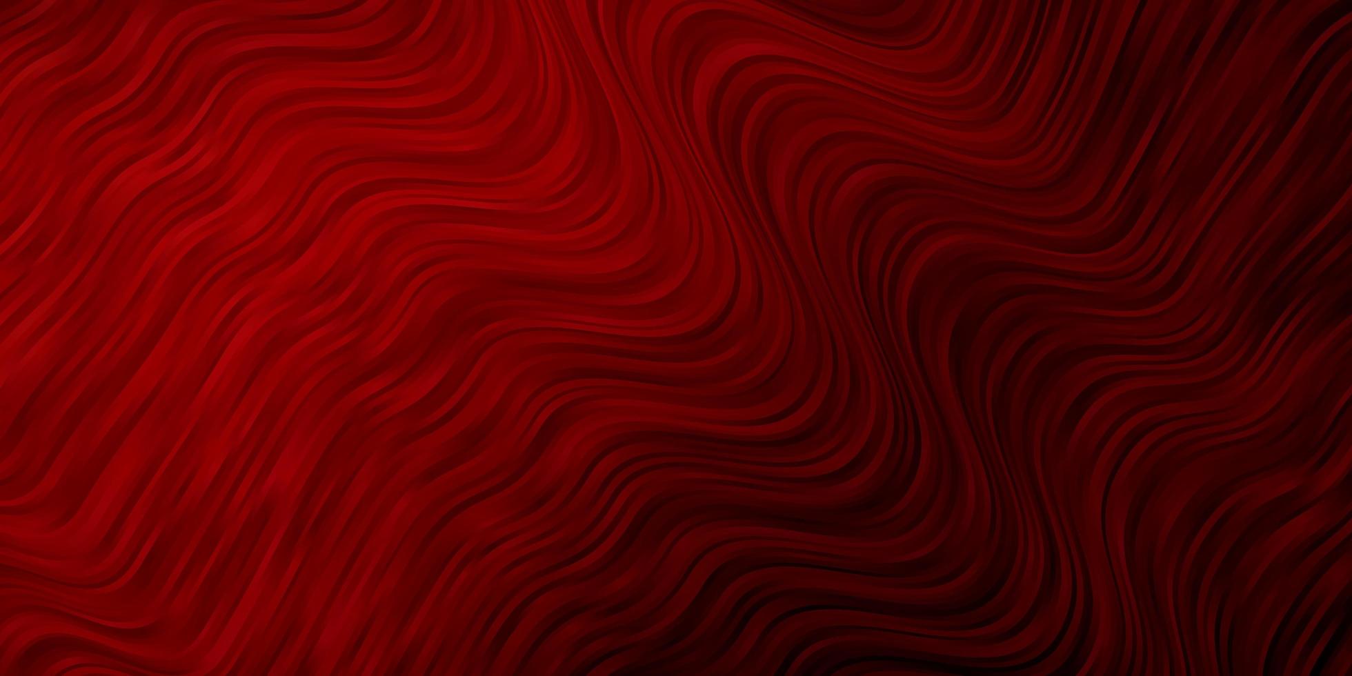 Dark Red vector template with lines.