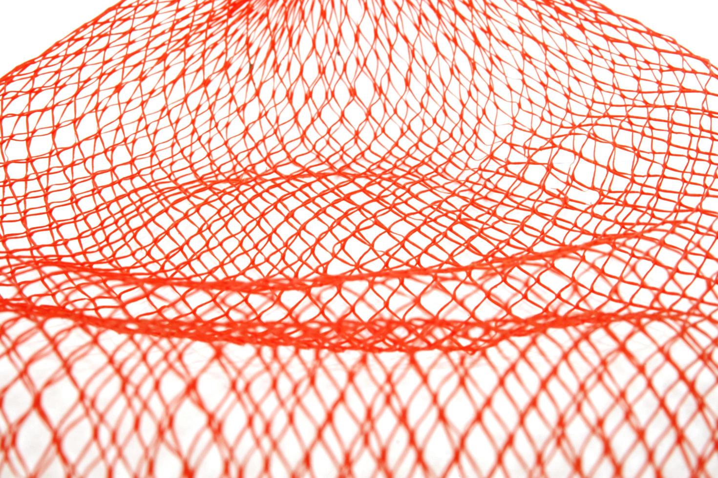 Orange mesh net photo