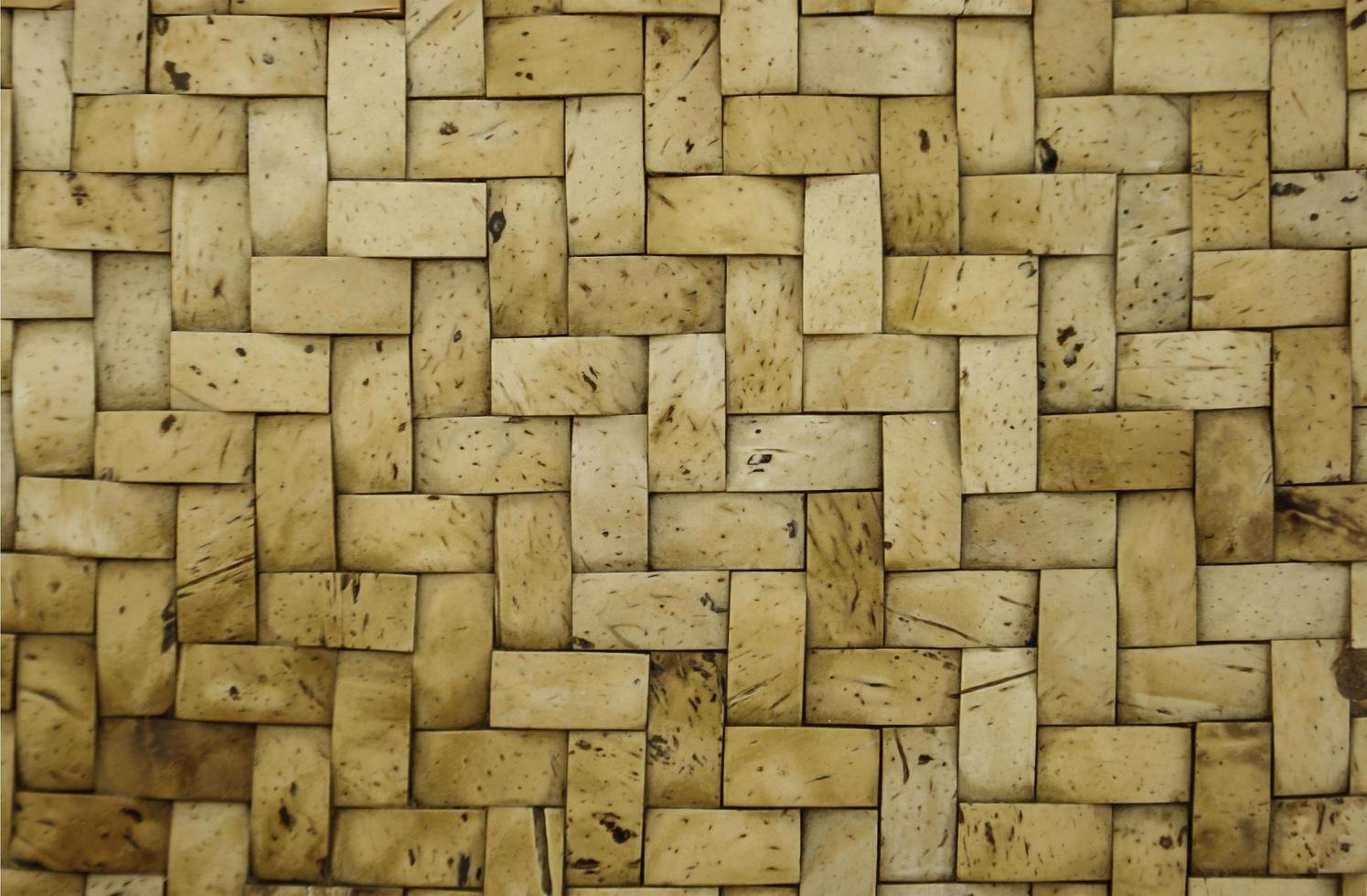Woven bamboo texture photo