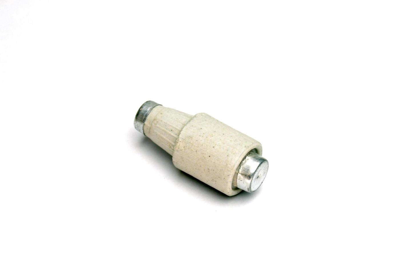 Fuse isolated on white photo