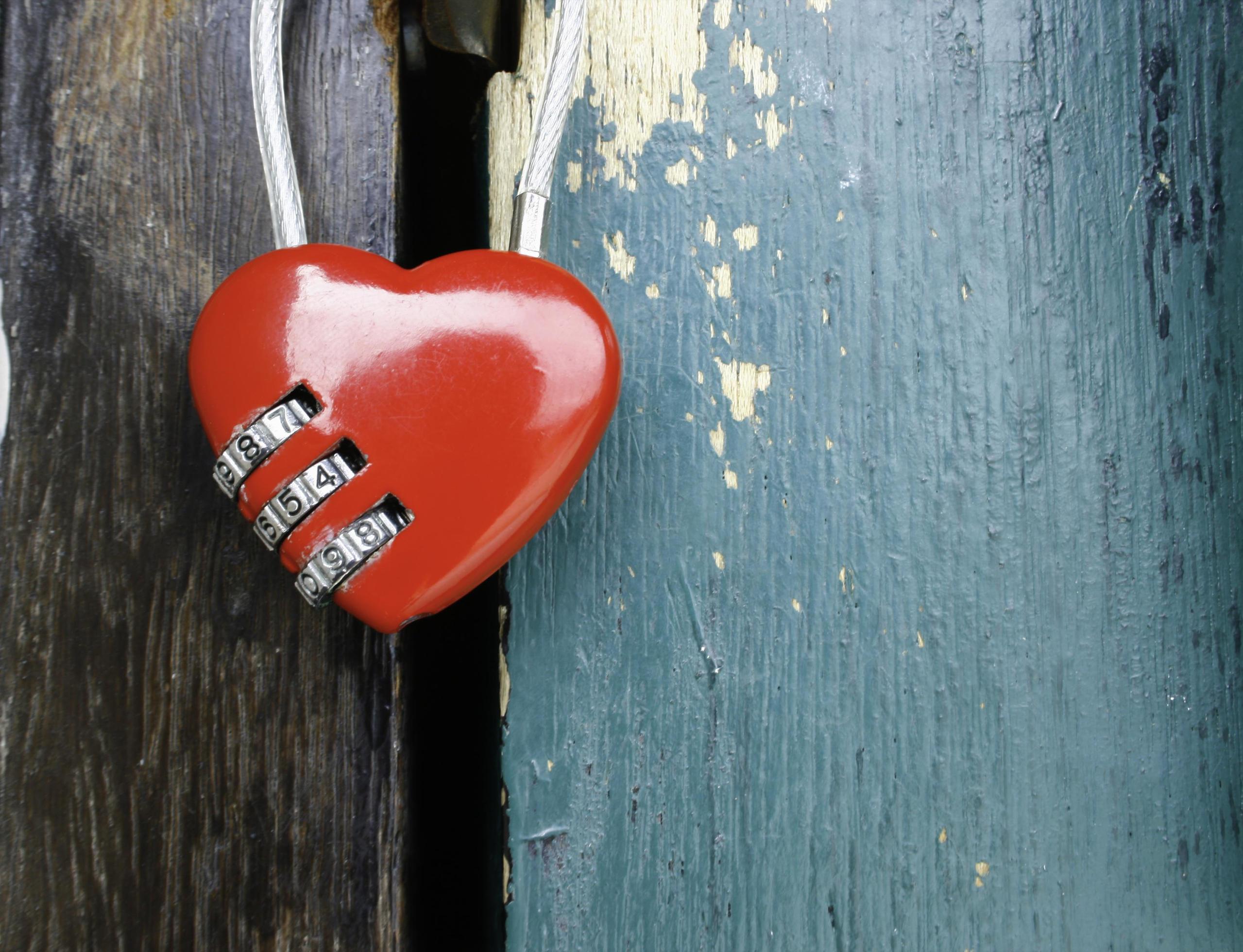 Heart shaped lock 1960267 Stock Photo at Vecteezy