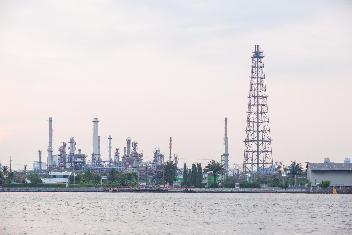 Petroleum refinery plant in Thailand photo