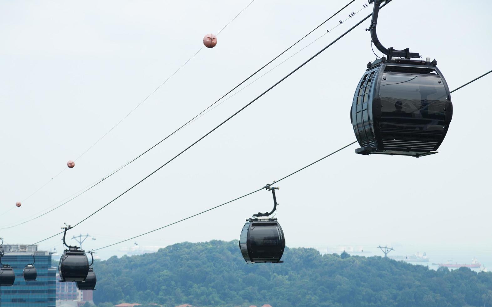 Cable car in Singapore photo