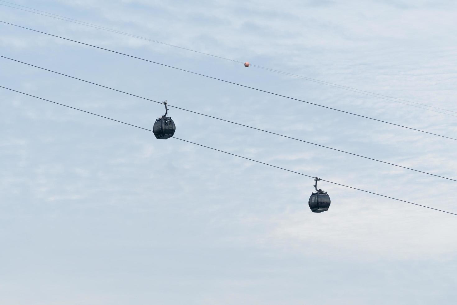 Cable cars in SIngapore photo