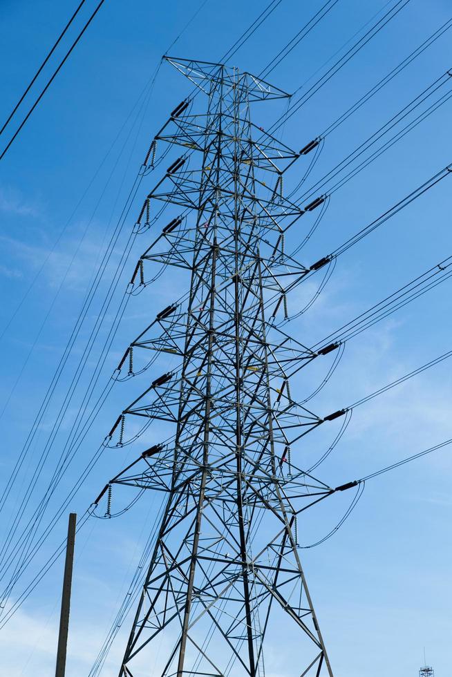 High voltage tower photo