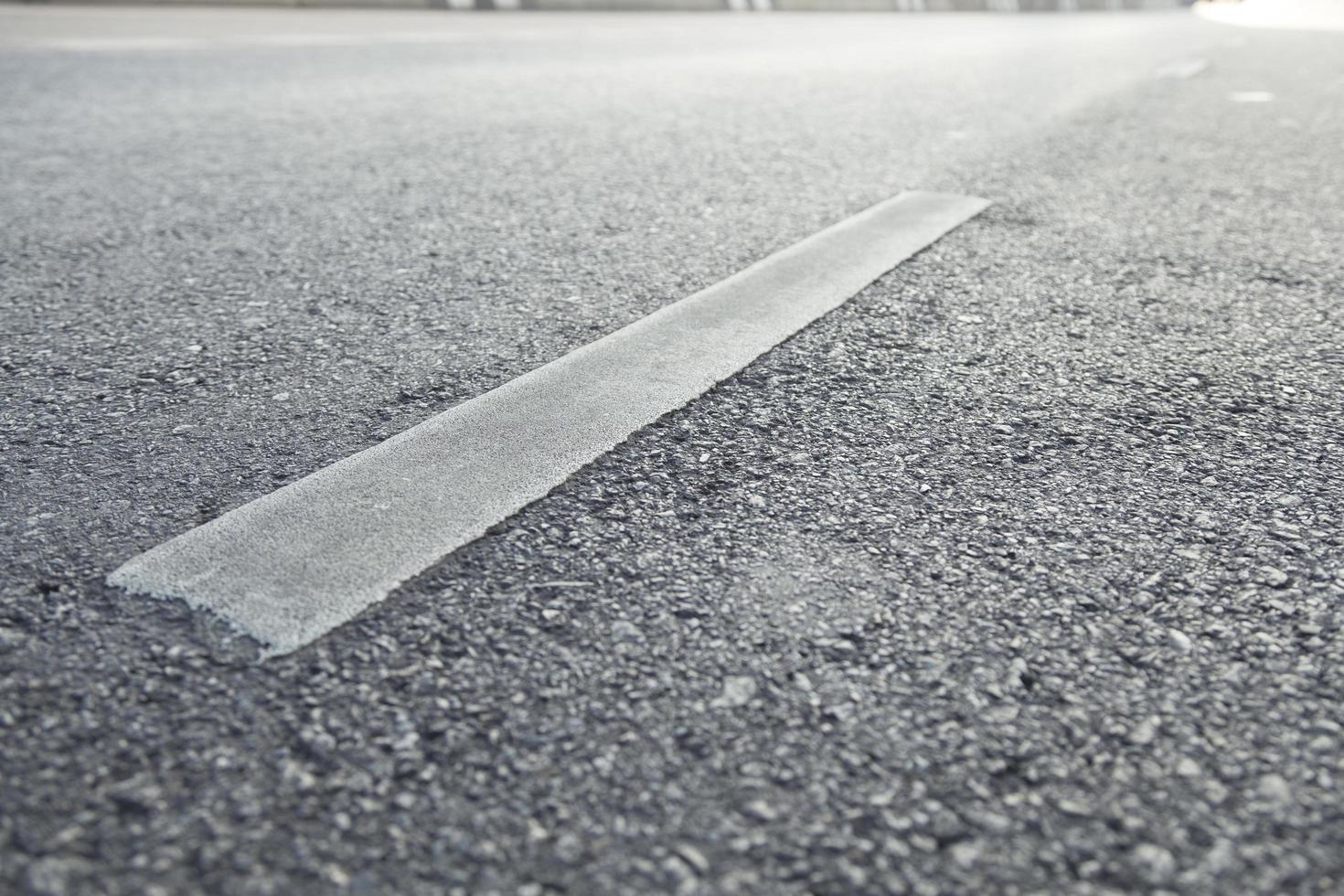 superficie de la carretera de asfalto foto
