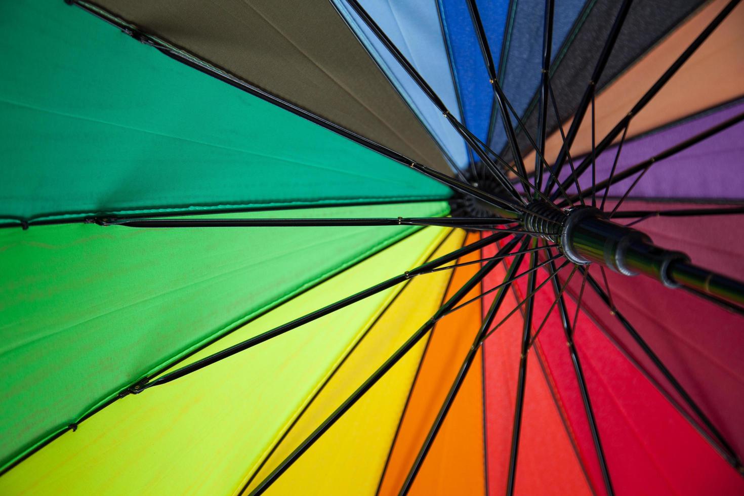 colores del paraguas foto