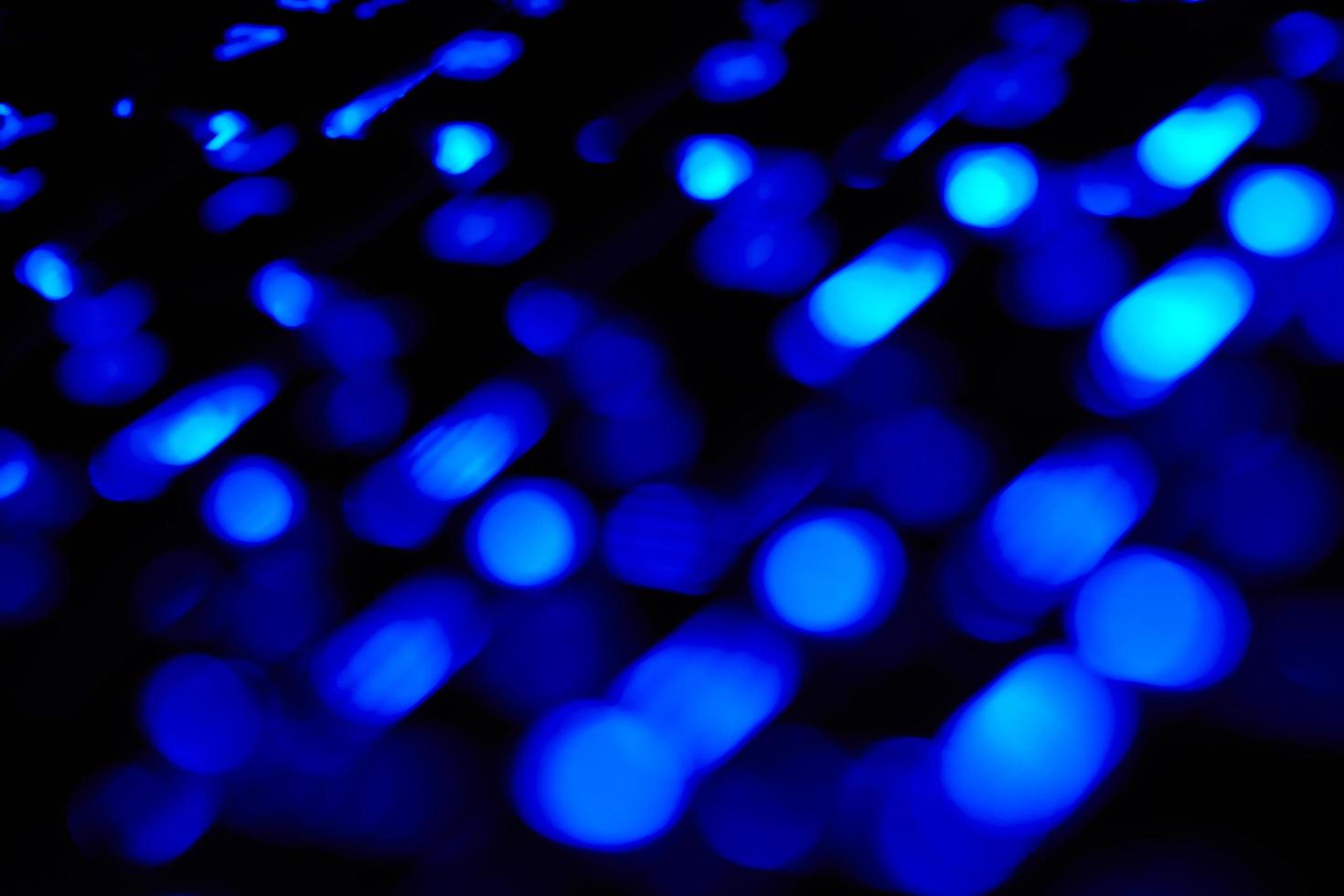 Abstract blue bokeh photo