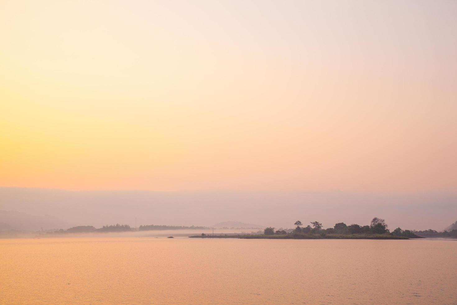 Island in the lake photo