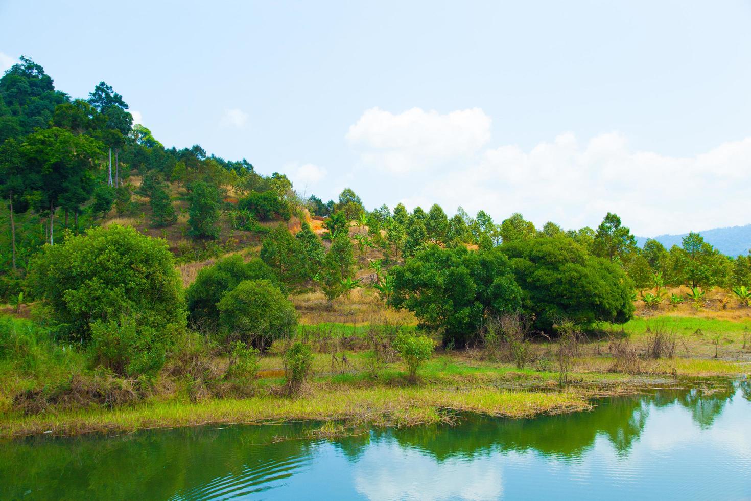 paisaje en tailandia foto