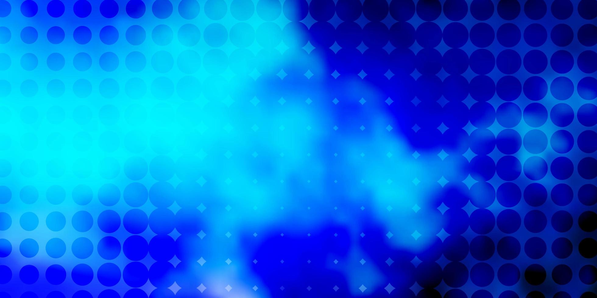 Light Pink, Blue vector layout with circles.