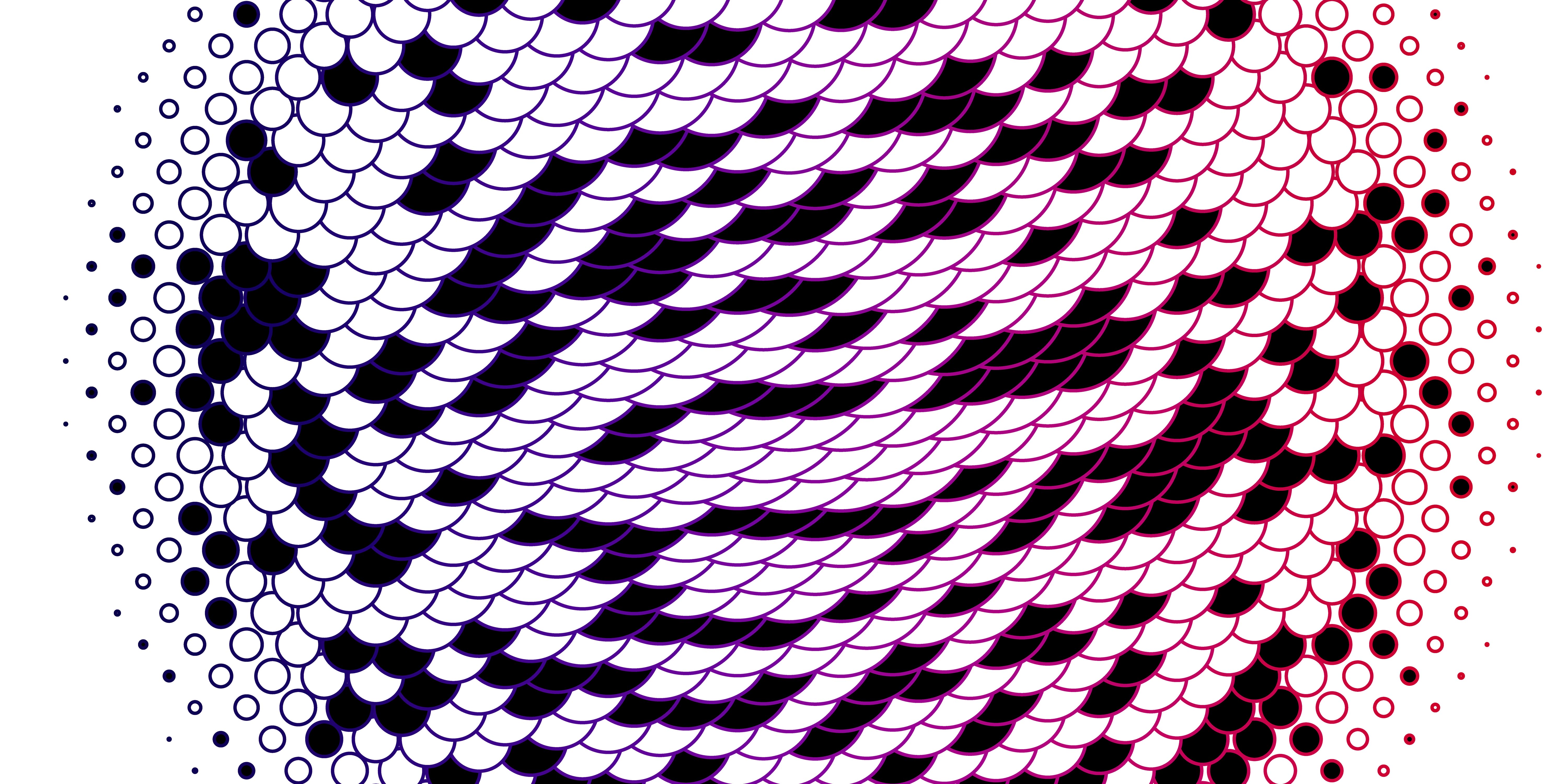 Dark Purple, Pink vector layout with circles. 1962050 Vector Art at