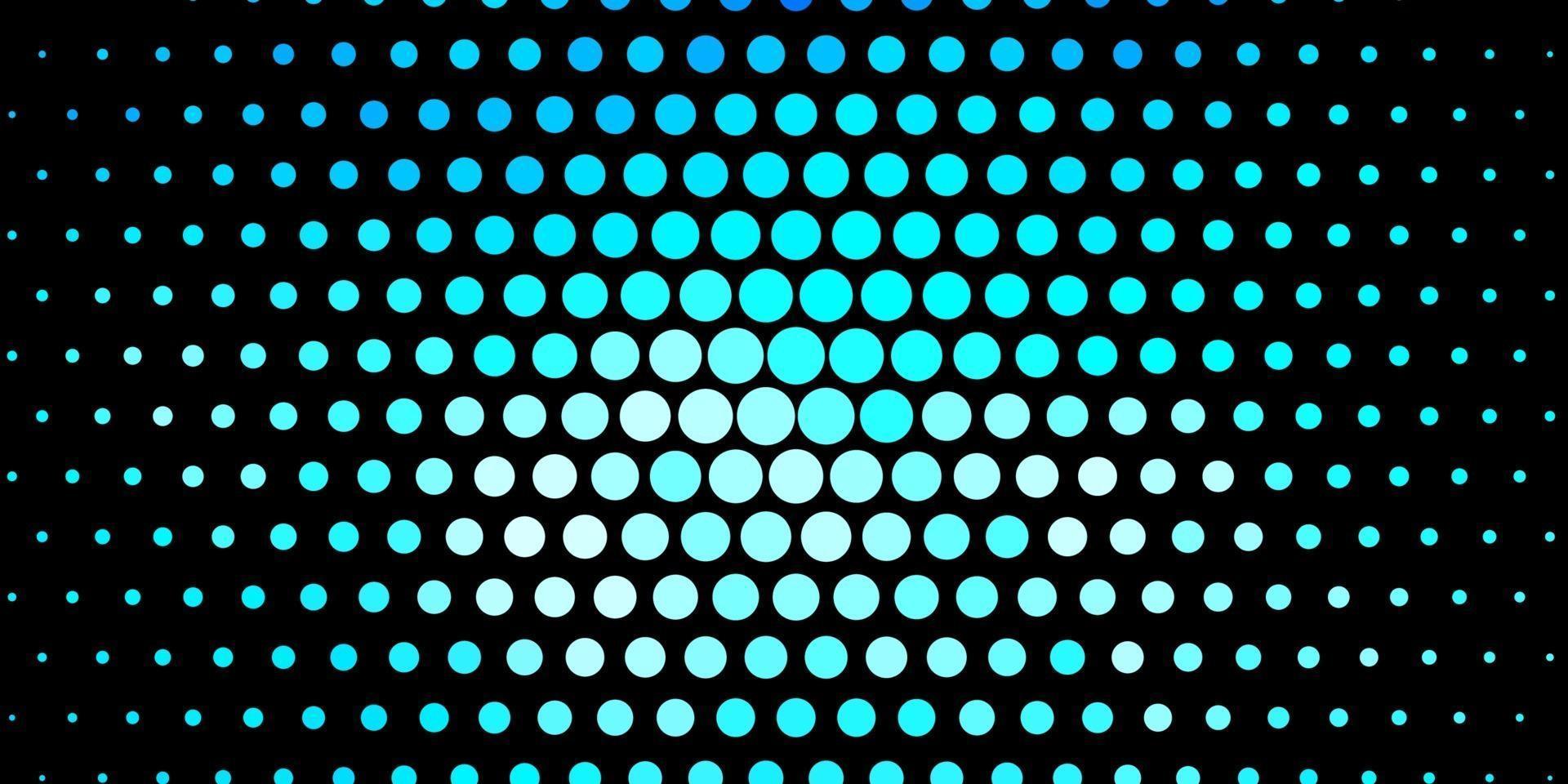 Dark BLUE vector backdrop with circles.