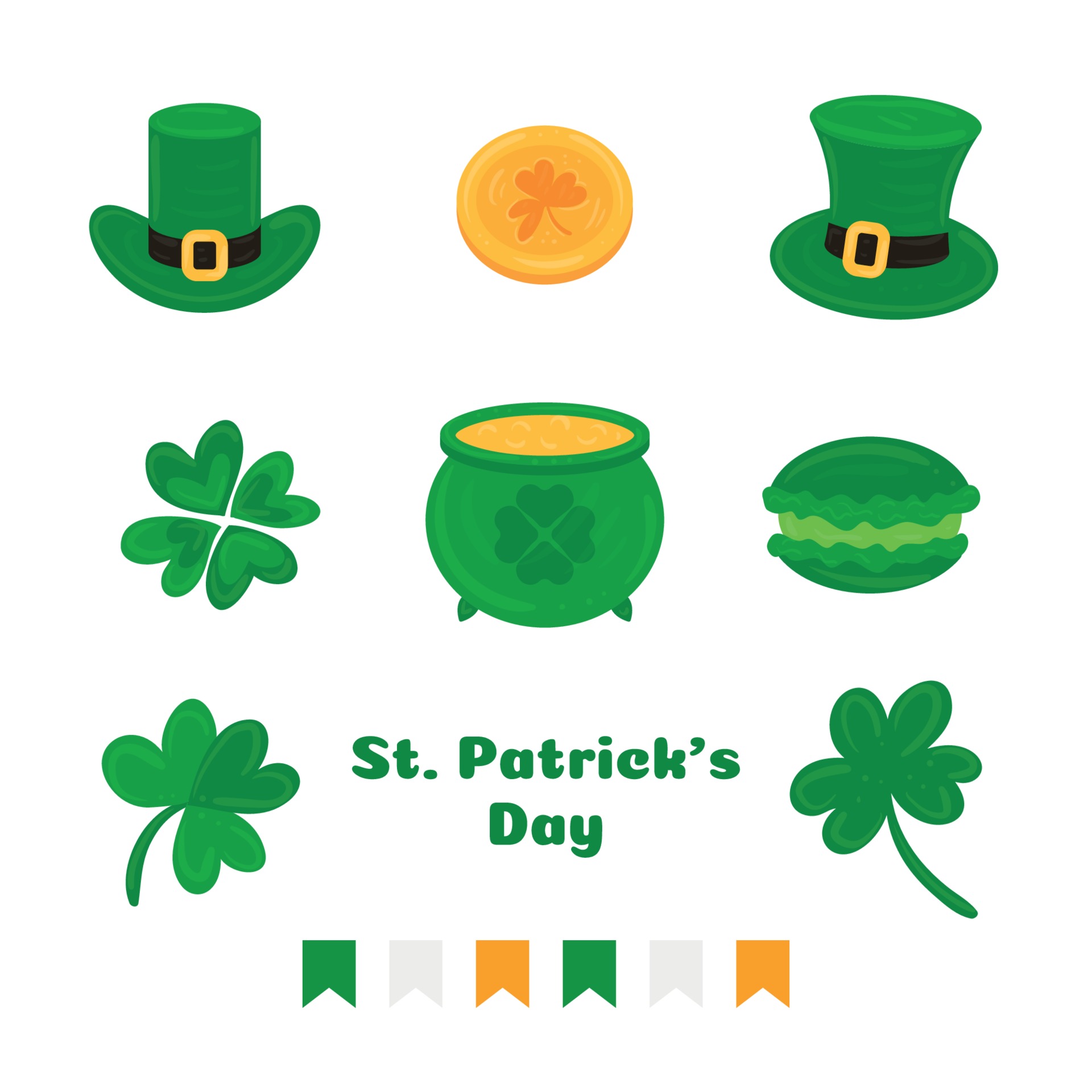 st patricks day icons