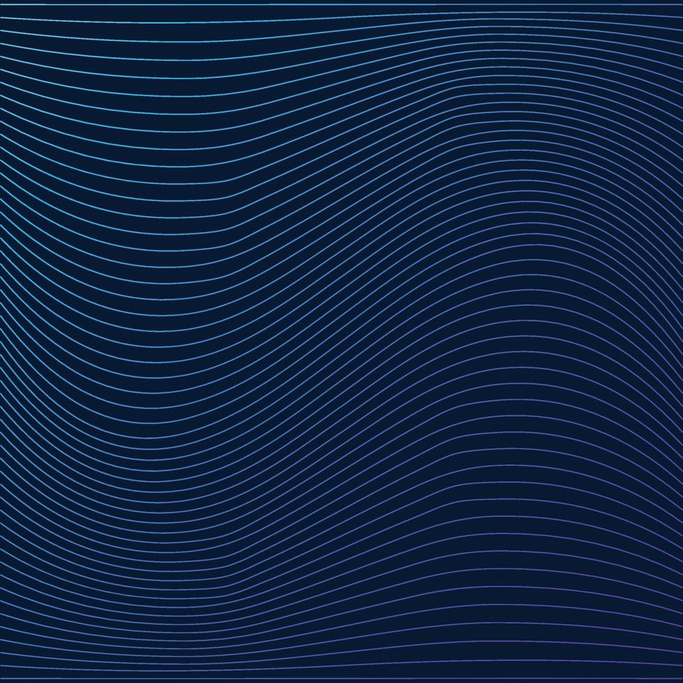 Abstract wave element for design. Stylized line art background. vector