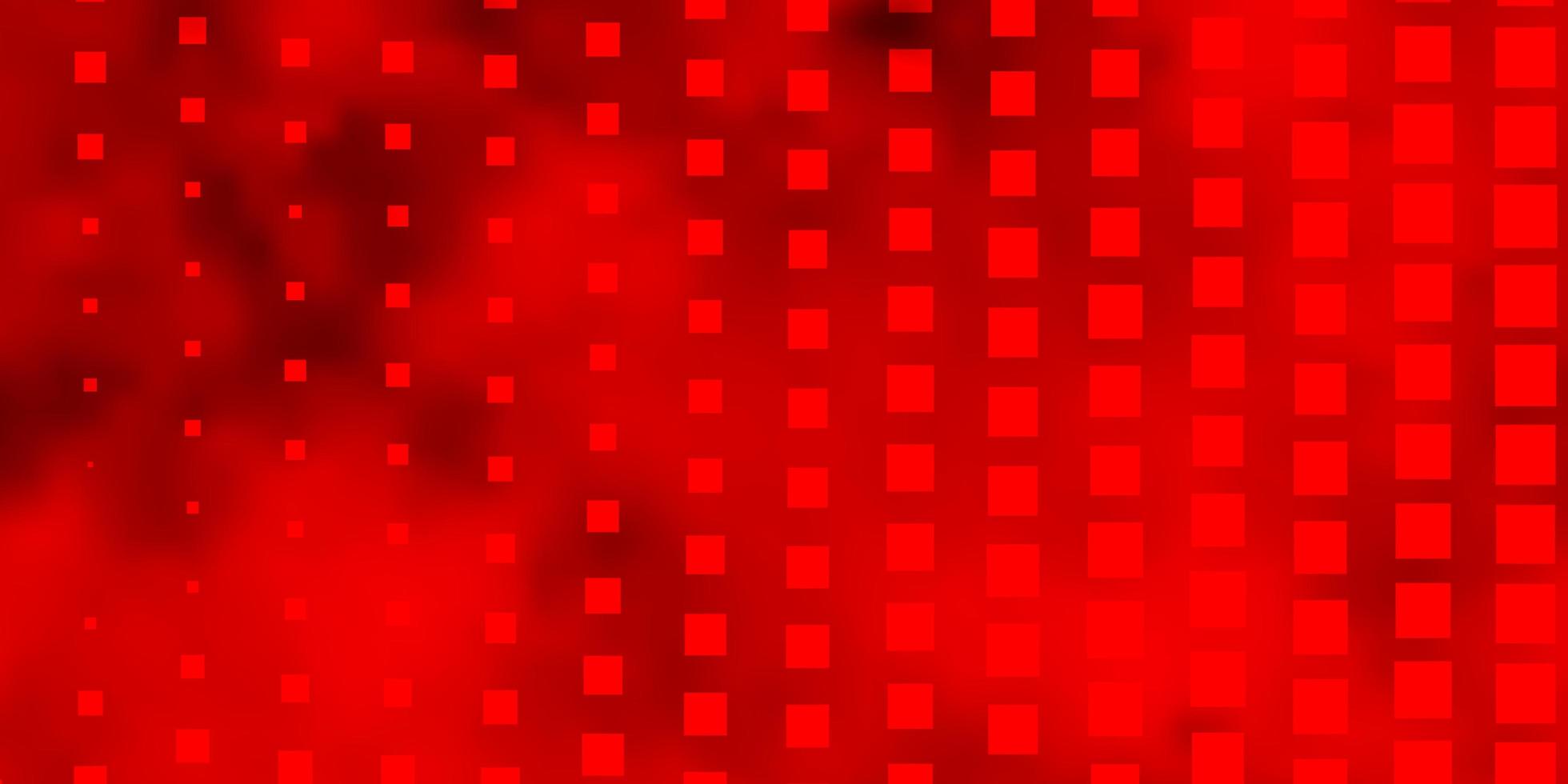 Light Red vector background with rectangles.