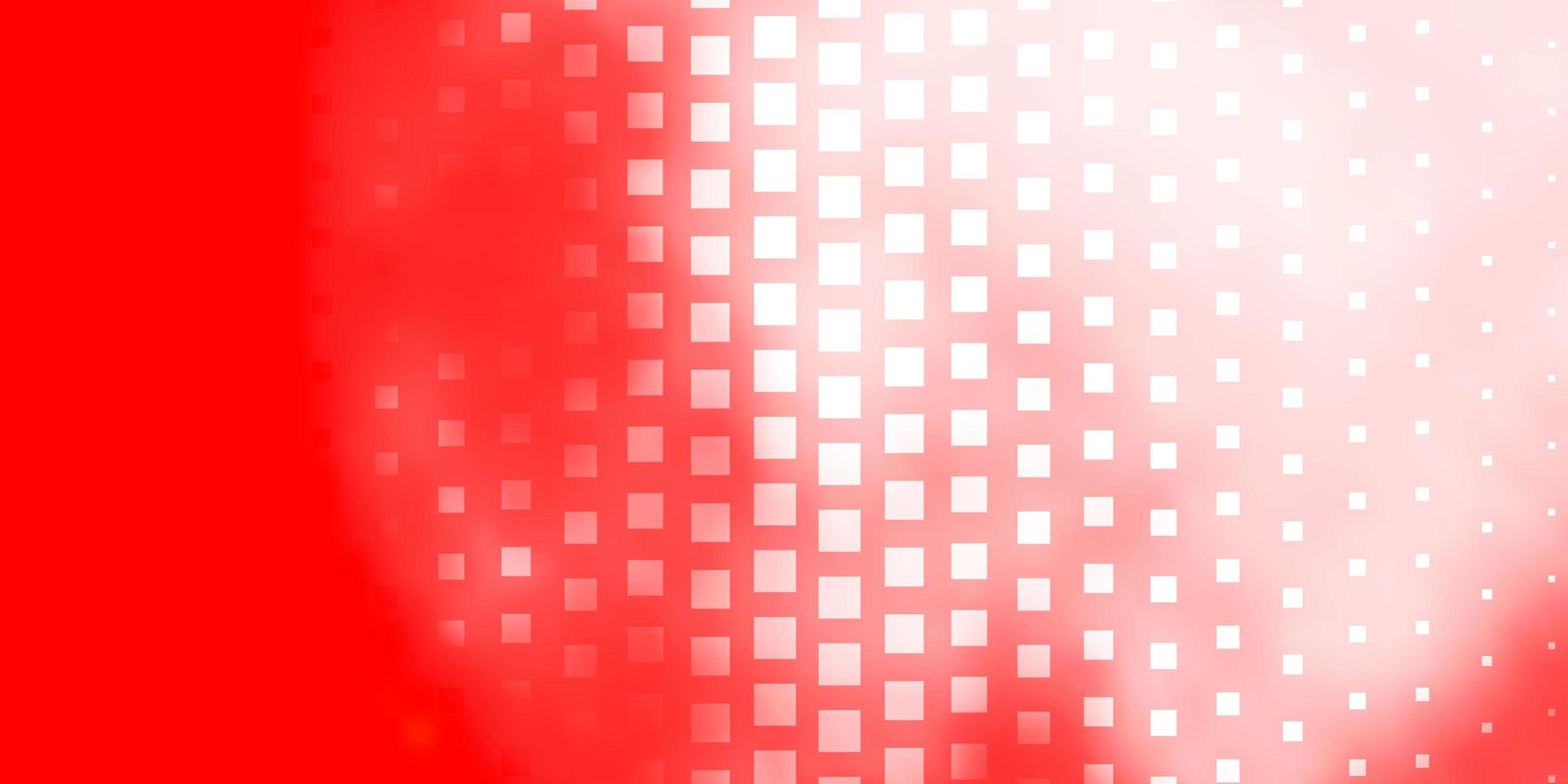 Light Red vector pattern in square style.