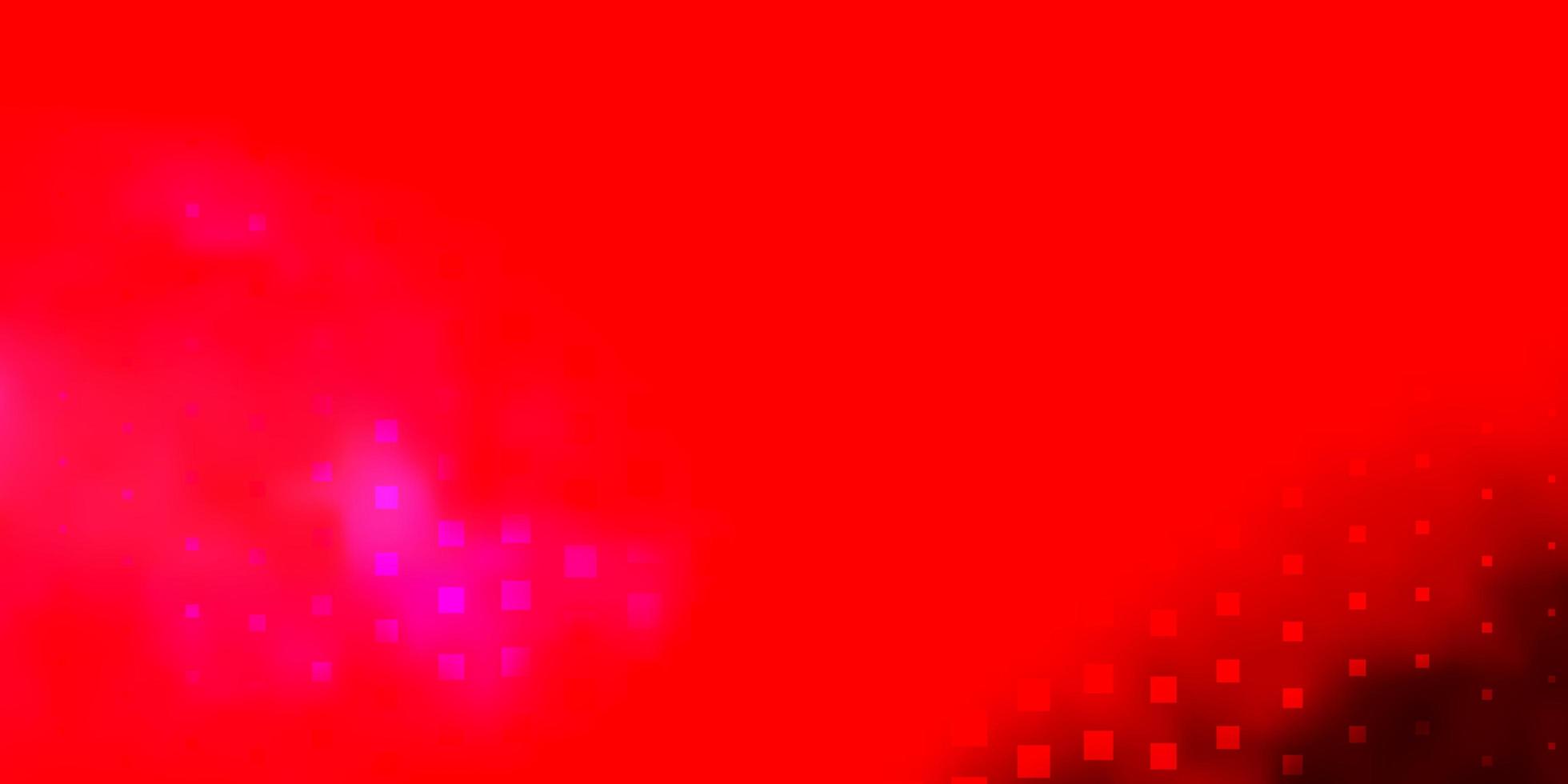 Light Red vector background with rectangles.