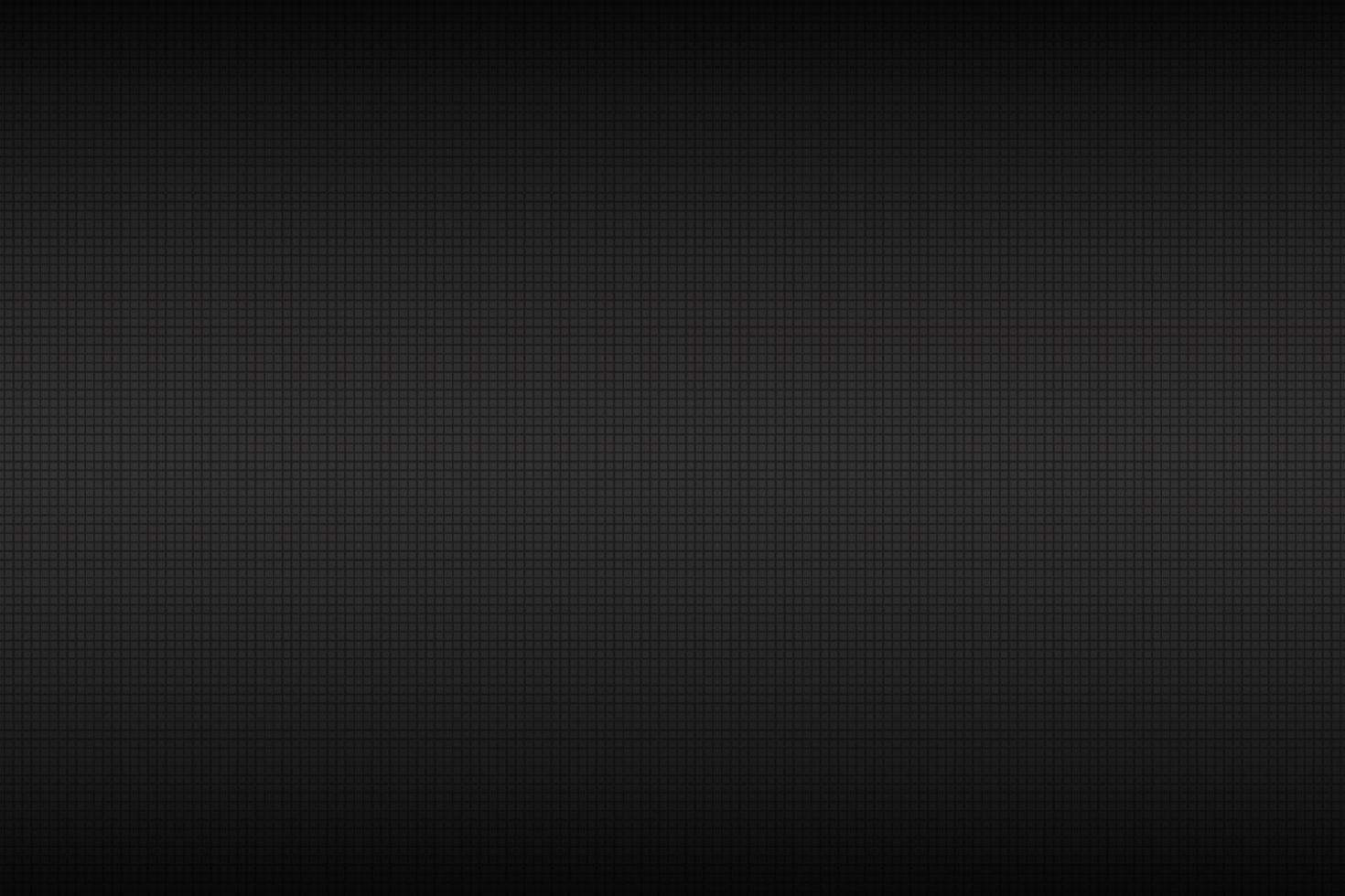 Dark black and grey abstract background with black grid. Metallic square texture vector illustration