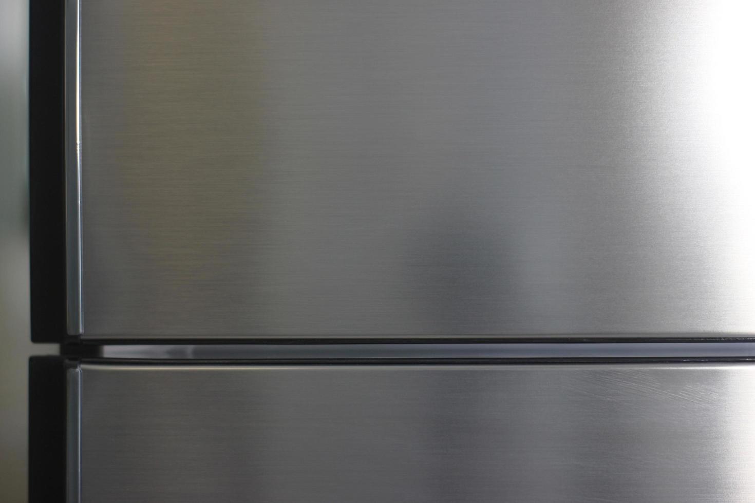 Stainless steel refrigerator photo