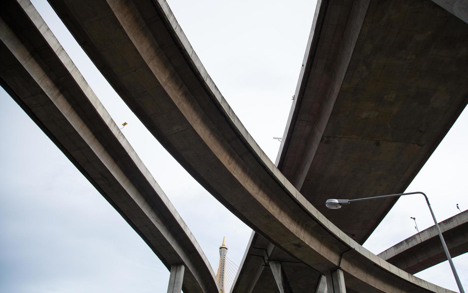 Winding curve bridges photo