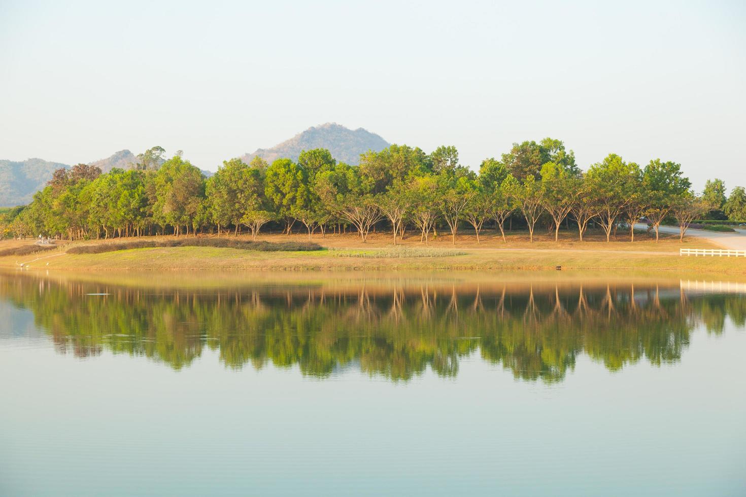 Lake in Thailand photo