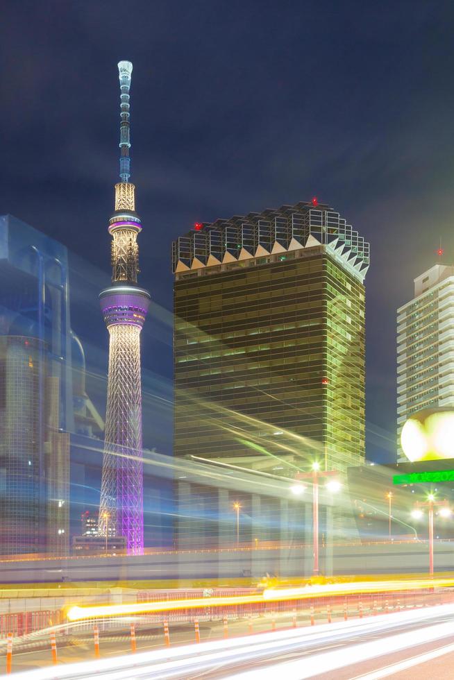 Tokyo Sky Tree at night photo