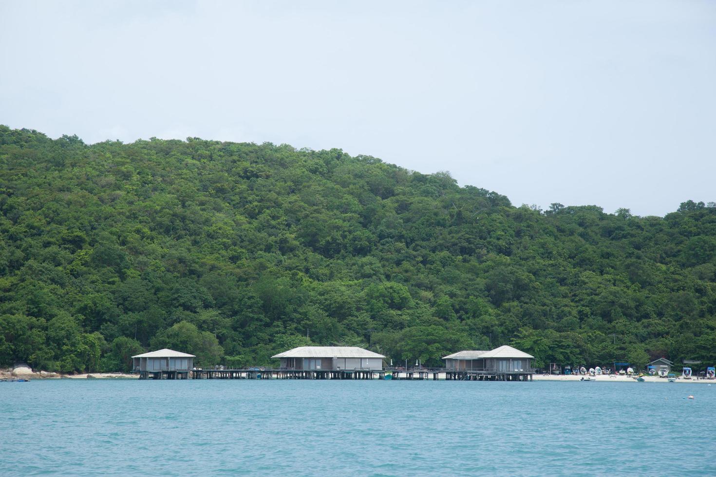 Resort by the sea in Thailand photo