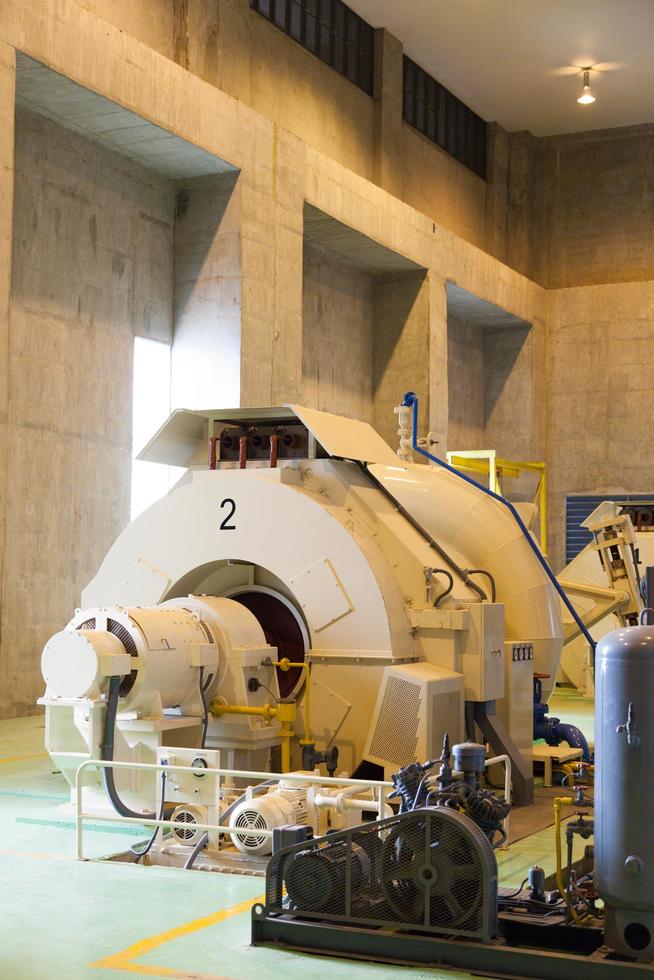 Power generators at a dam photo