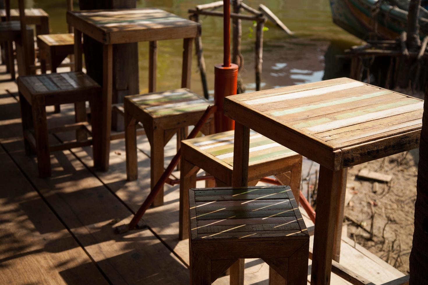 Tables and chairs photo