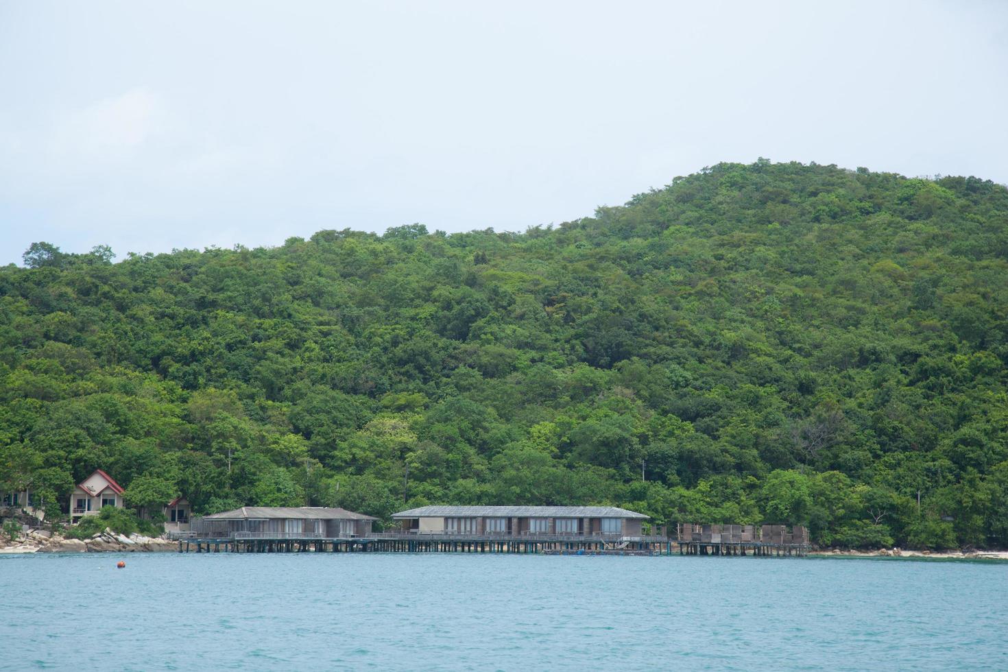 Resort by the sea in Thailand photo