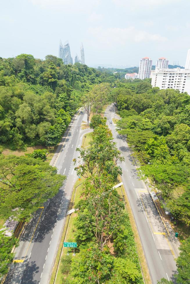 Road Park in Singapore photo