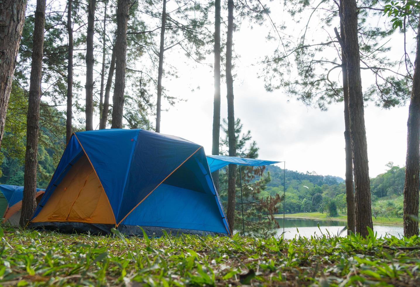 Camping site in Thailand photo