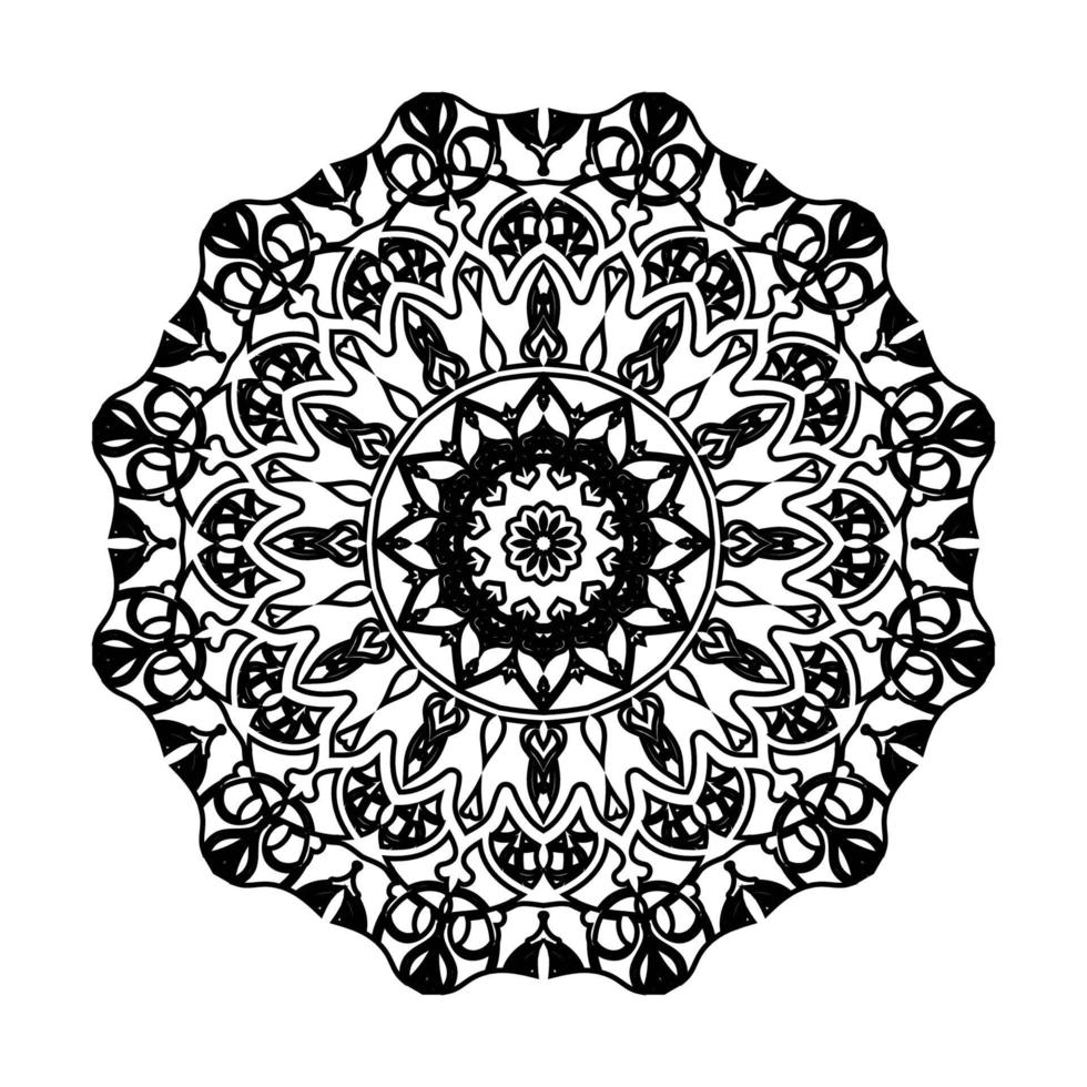 diseño de mandala de lujo vector