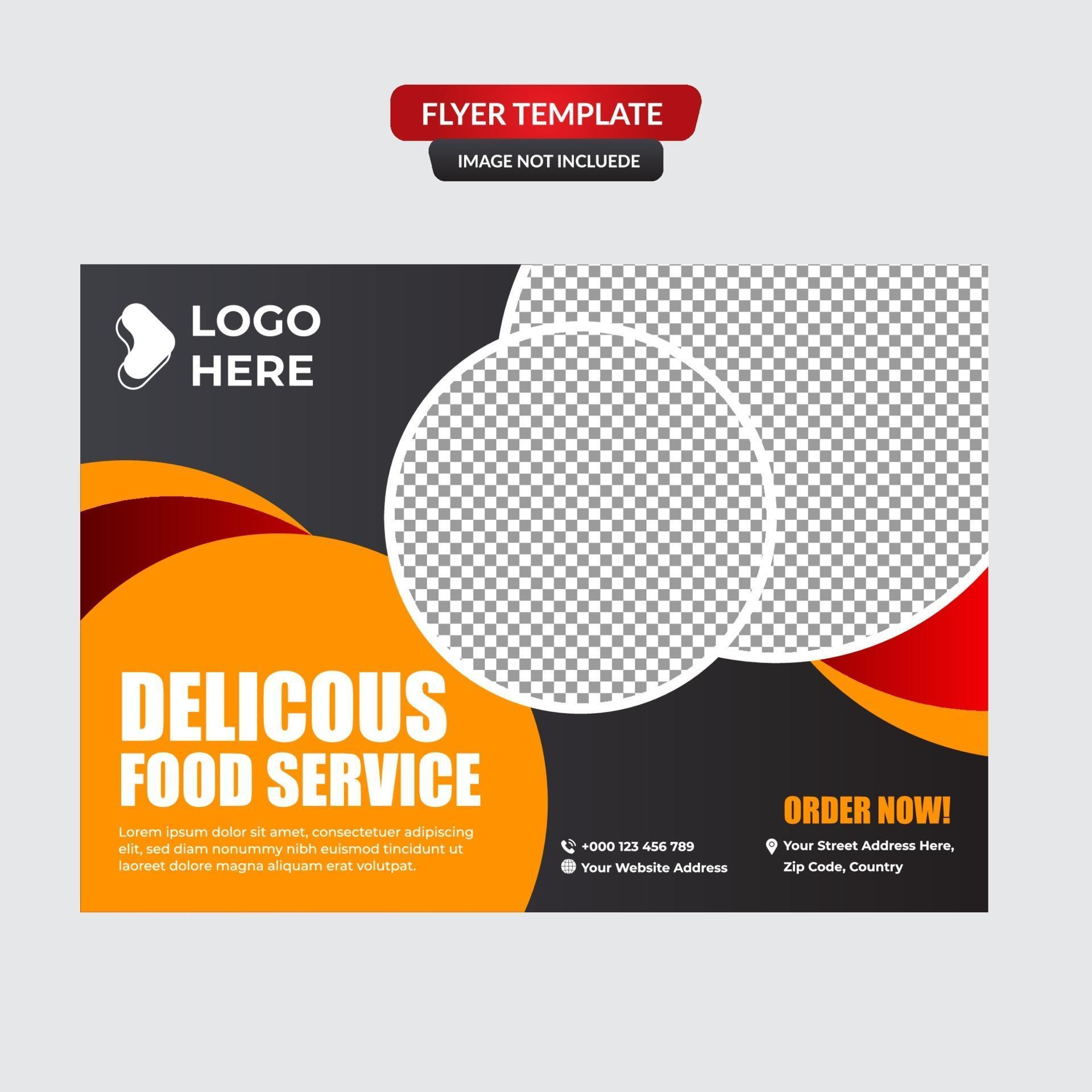 Vintage style flyer special discount template 1966844 Vector Art at