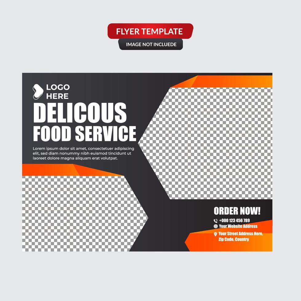 Restaurant Food Menu Vintage Design Template vector