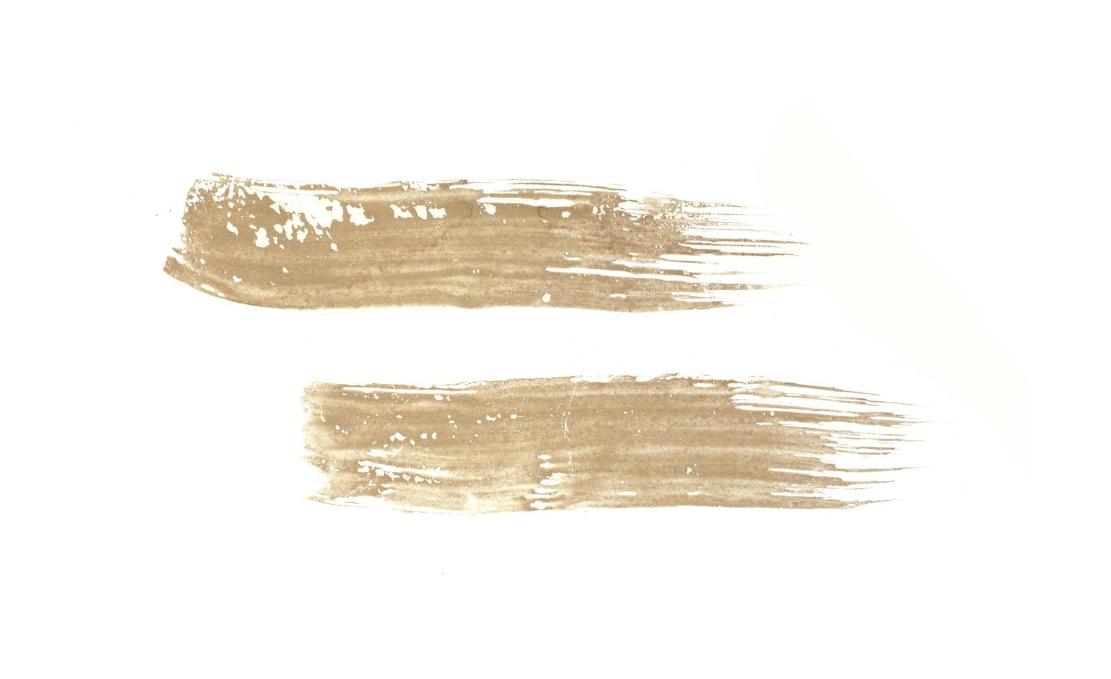 Paint strokes on white photo