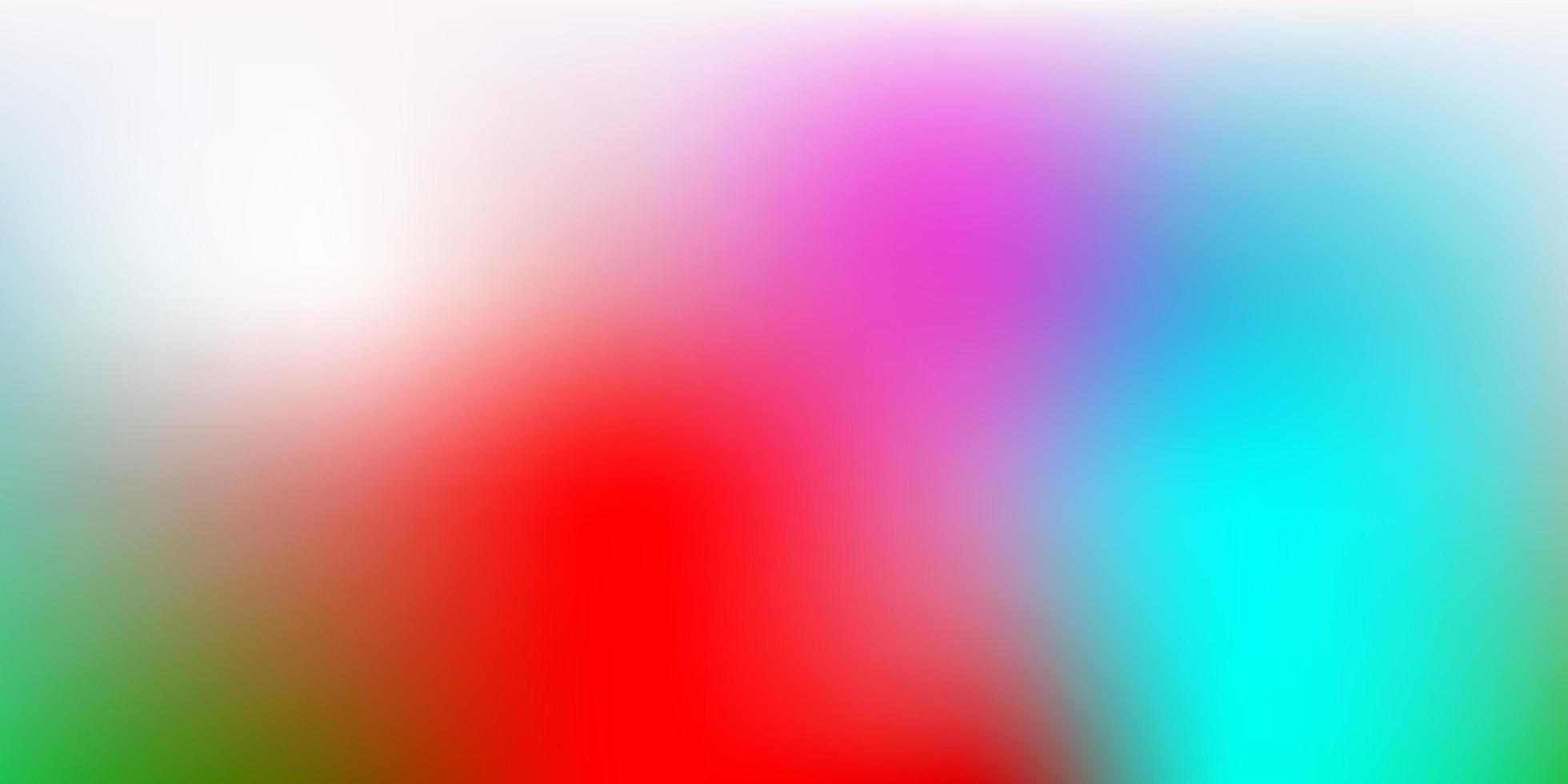 Light Multicolor Blurred Template vector