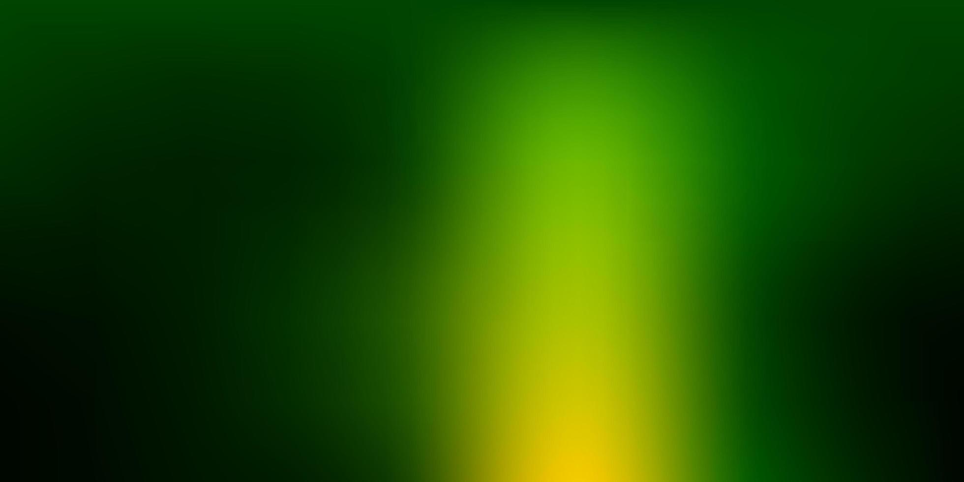 Fondo de desenfoque degradado vectorial verde oscuro. vector