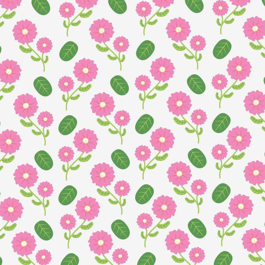 beautiful floral decorative pattern background vector