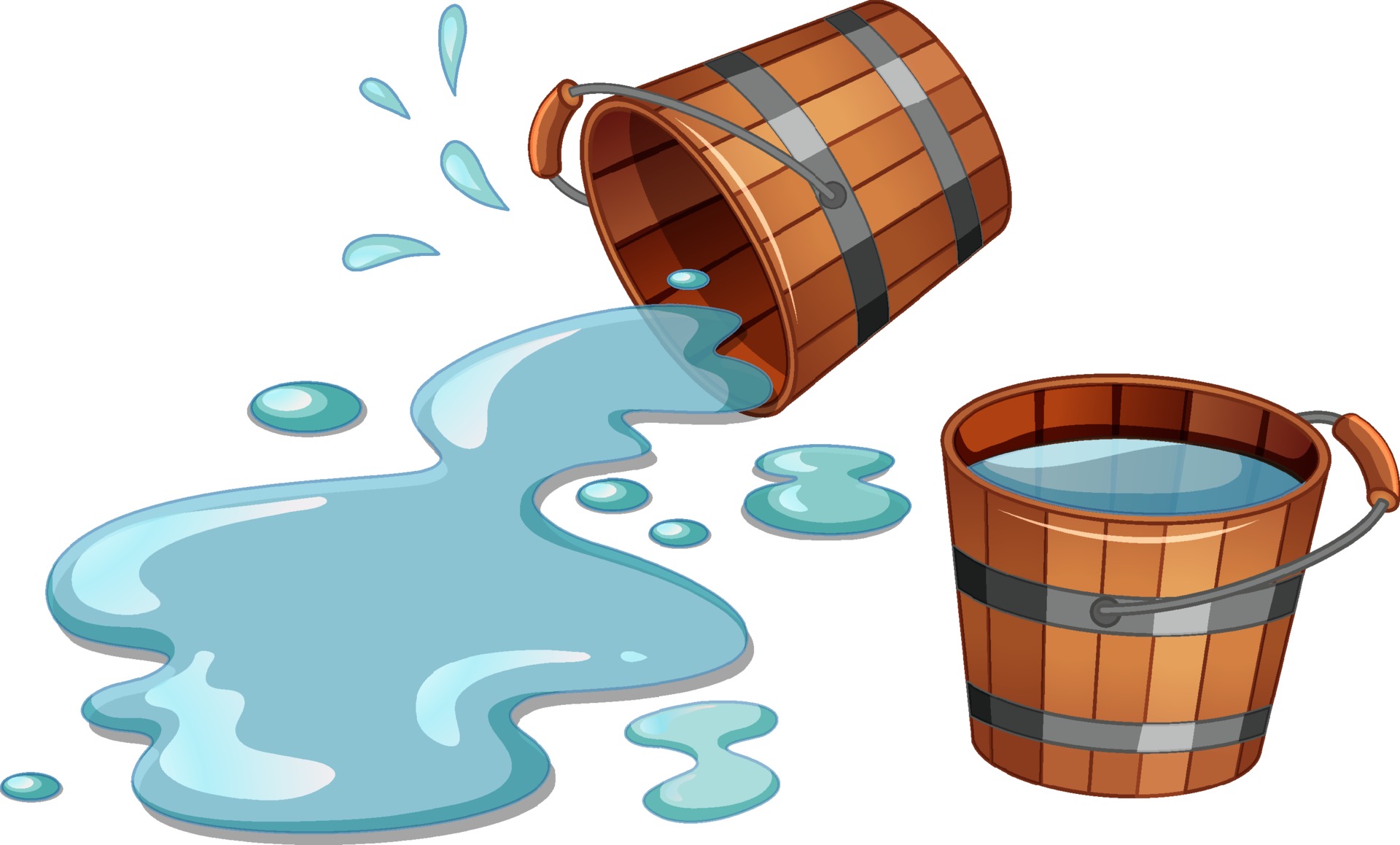 Water Bucket Vector Art, Icons, and Graphics for Free Download